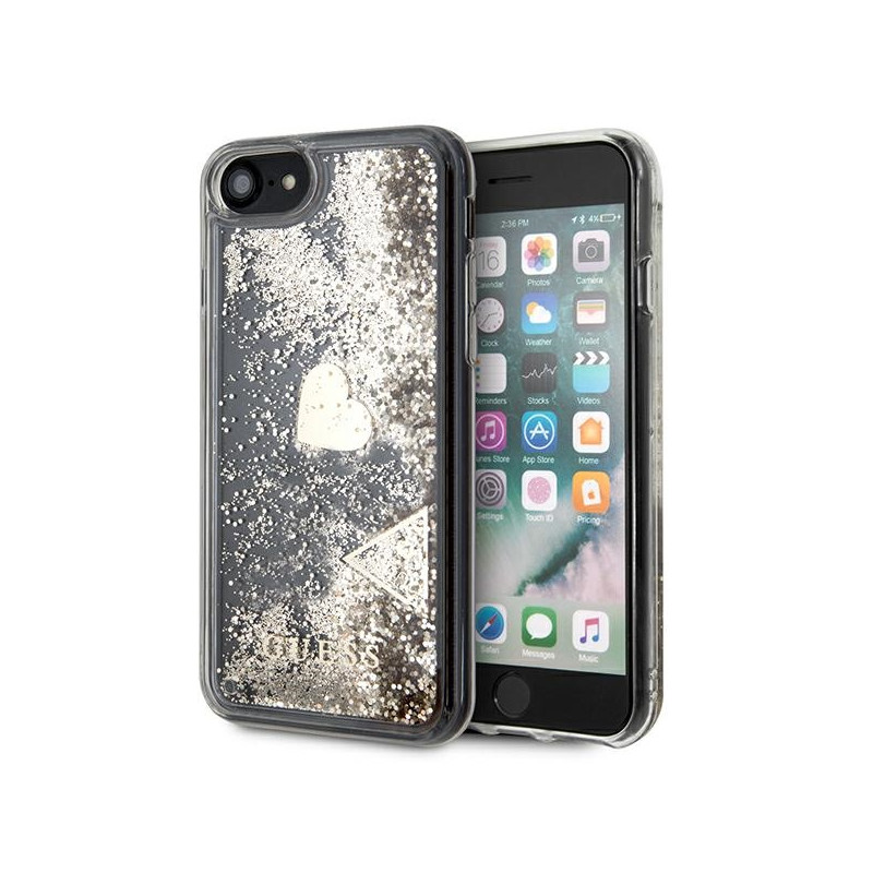 Kryt Guess GUOHCI8GLHFLGO pro iPhone 7 / iPhone 8 / SE 2020 / SE 2022 - zlatá