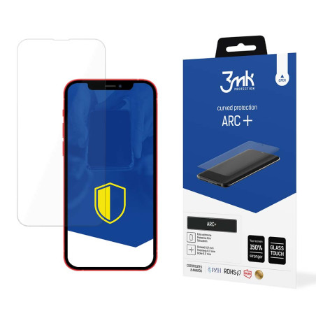 Ochranné sklo 3mk ARC+ iPhone 13/13 Pro čiré
