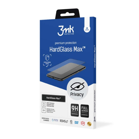 Ochranné sklo 3mk HardGlass Max Privacy™ iPhone 12/12 Pro