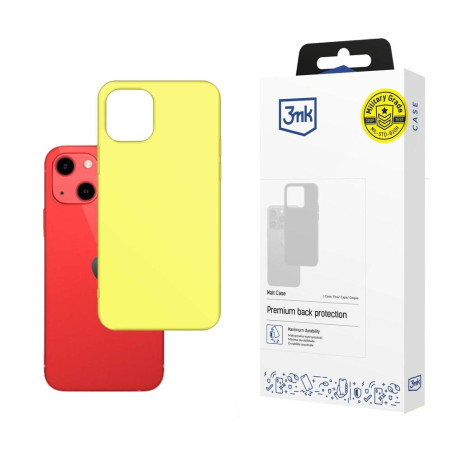 Kryt 3mk MATT CASE pro iPhone 13 - lime