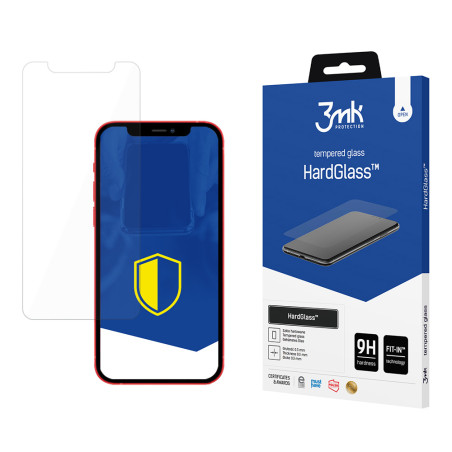 Ochranné sklo 3mk HARDGLASS™ iPhone 12 Pro Max - čiré
