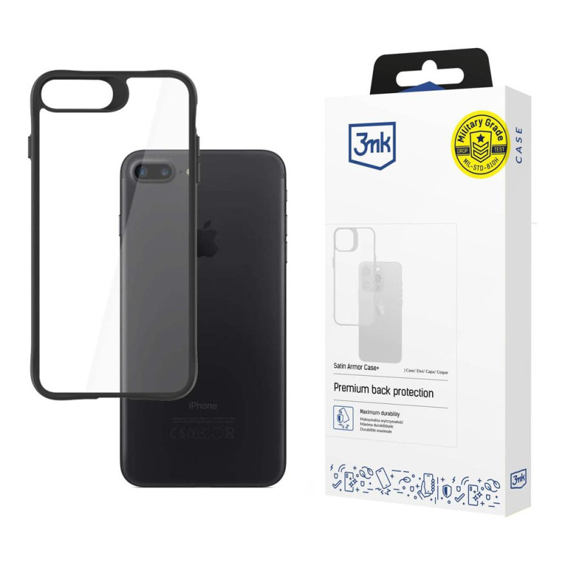 Kryt 3mk Protection SATIN ARMOR CASE+ pro iPhone SE 2022 - saténový