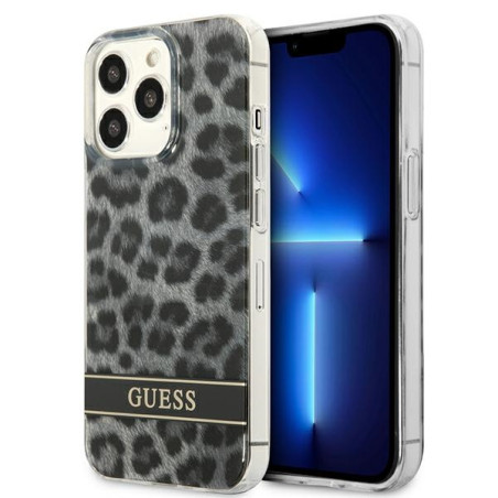 Kryt Guess GUHCP13LHSLEOK pro iPhone 13 Pro - leopard