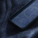 ESTUFF ES671225 Magnetic Silicone Case Kryt s MagSafe pro iPhone 12/12 Pro, černý