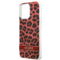 Kryt Guess GUHCP13LHSLEOR pro iPhone 13 Pro červená