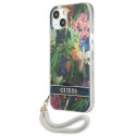 Kryt Guess GUHCP13SHFLSB iPhone 13 mini – modrá