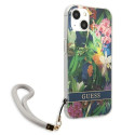 Kryt Guess GUHCP13SHFLSB iPhone 13 mini – modrá