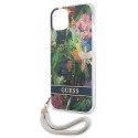 Kryt Guess GUHCP13SHFLSB iPhone 13 mini – modrá