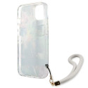 Kryt Guess GUHCP13SHFLSB iPhone 13 mini – modrá
