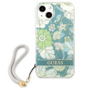 Kryt Guess GUHCP13SHFLSN pro iPhone 13 mini - green
