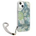 Kryt Guess GUHCP13SHFLSN pro iPhone 13 mini - green
