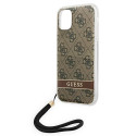 Kryt Guess GUOHCN61H4STW pro iPhone 11 - hnědá