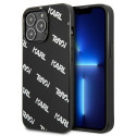 Kryt Karl Lagerfeld ALL OVER pro iPhone 13 Pro – černý