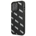 Kryt Karl Lagerfeld ALL OVER pro iPhone 13 Pro – černý