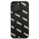 Kryt Karl Lagerfeld ALL OVER pro iPhone 13 Pro – černý