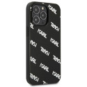 Kryt Karl Lagerfeld ALL OVER pro iPhone 13 Pro – černý