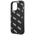 Kryt Karl Lagerfeld ALL OVER pro iPhone 13 Pro – černý