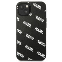 Kryt Karl Lagerfeld ALL OVER pro iPhone 13 mini - černý