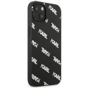 Kryt Karl Lagerfeld ALL OVER pro iPhone 13 mini - černý