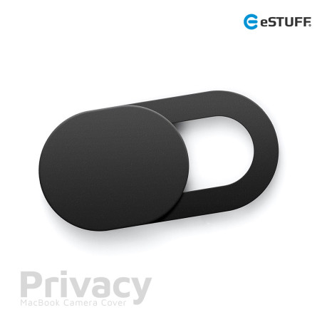 ESTUFF ES695001 Webcam Cover - Super tenká krytka webkamery pro MacBook, černá