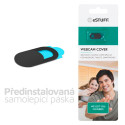 ESTUFF ES695001 Webcam Cover - Super tenká krytka webkamery pro MacBook, černá