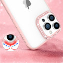 Kryt Kingxbar SPARKLE SERIES pro iPhone 13 Pro - růžový