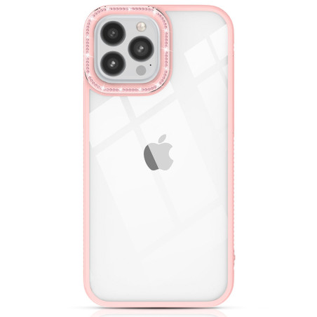 Kryt Kingxbar SPARKLE SERIES iPhone 13 Pro – růžová