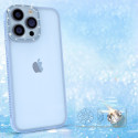 Kryt Kingxbar SPARKLE SERIES iPhone 13 Pro - modrá