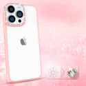 Kryt Kingxbar SPARKLE SERIES iPhone 13 Pro Max - růžová