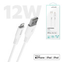 ESTUFF Prémiový datový a nabíjecí kabel USB/Lightning MFi, 3m, bílý