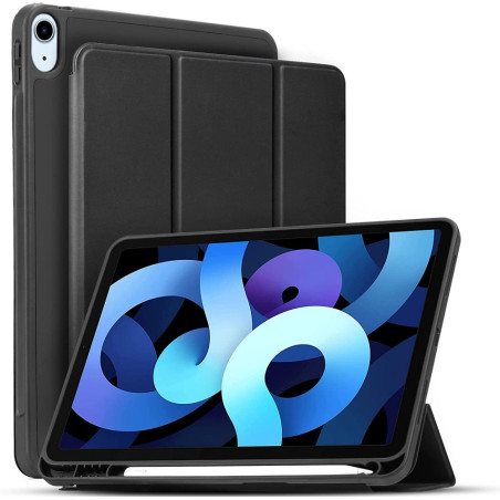 ESTUFF Seattle Odolný tenký obal pro iPad Air 10,9" (2020/22) a Pencil, černý