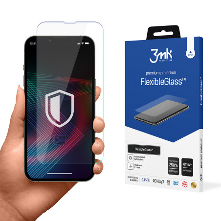 Ochranné sklo 3mk FLEXIBLEGLASS pro iPhone 14 Pro čiré