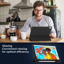 ESTUFF Seattle Odolný tenký obal pro iPad Air 10,9" (2020/22) a Pencil, černý