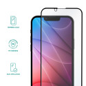 ESTUFF Titan Shield Ochranné sklo 2.5D FULL-COVER 0.33mm pro iPhone 13/13 Pro/14, černý rámeček