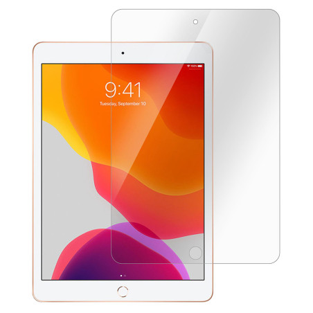 ESTUFF Titan Shield Ochranné sklo 2.5D FULL-COVER 0.3mm pro iPad 10,2" (7/8/9 gen.), čiré