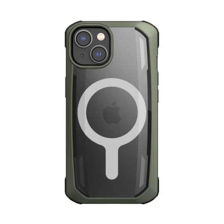 Kryt Raptic X-Doria SECURE built-in pro iPhone 14 – zelená