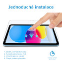 ESTUFF Titan Shield Ochranné sklo 2.5D FULL-COVER 0.3mm pro iPad 10,9" (10.gen., 2022.), čiré