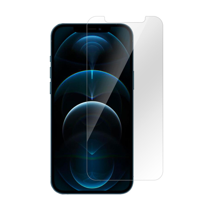 ESTUFF Titan Shield Ochranné sklo 2.5D STANDARD 0.33mm pro iPhone 12/12 Pro, čiré