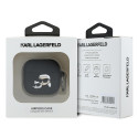 Pouzdro Karl Lagerfeld 3D Head pro AirPods 4 - black