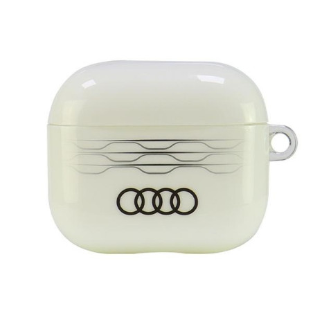 Kryt Audi IML GEOMETRIC PATTERN pro AirPods 3 - white