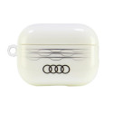 Pouzdro Audi IML GEOMETRIC PATTERN pro AirPods Pro 2 - bílá