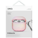 Kryt UNIQ IRIDESCIA pro AirPods 4 - Holo Pink