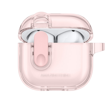 Pouzdro AmazingThing MINIMAL CASE pro AirPods 4 - růžová