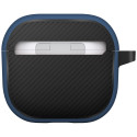 Pouzdro UNIQ CLYDE LOCK pro AirPods 4 - modrá