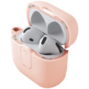 Pouzdro UNIQ CLYDE LOCK pro AirPods 4 - růžová