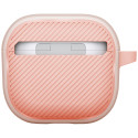 Pouzdro UNIQ CLYDE LOCK pro AirPods 4 - růžová