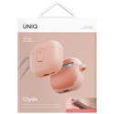 Pouzdro UNIQ CLYDE LOCK pro AirPods 4 - růžová