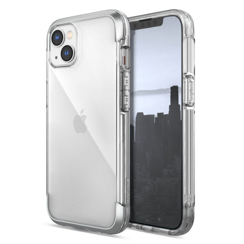 Kryt Raptic X-Doria AIR pro iPhone 14 Plus - stříbrný