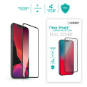 ESTUFF Titan Shield Ochranné sklo 3D FULL-COVER 0.33mm pro iPhone X/XS/11 Pro, černý rámeček