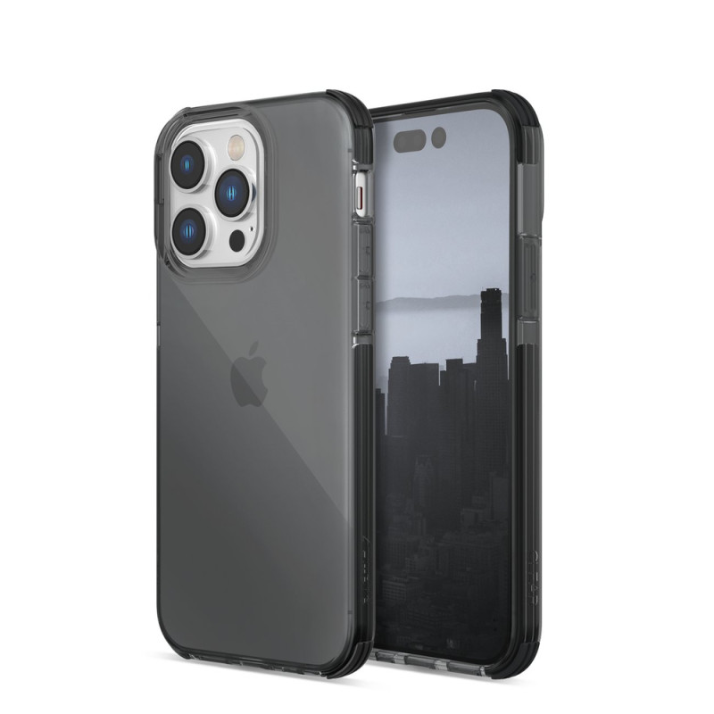 Kryt Raptic X-Doria CLEAR pro iPhone 14 Pro Max - černý